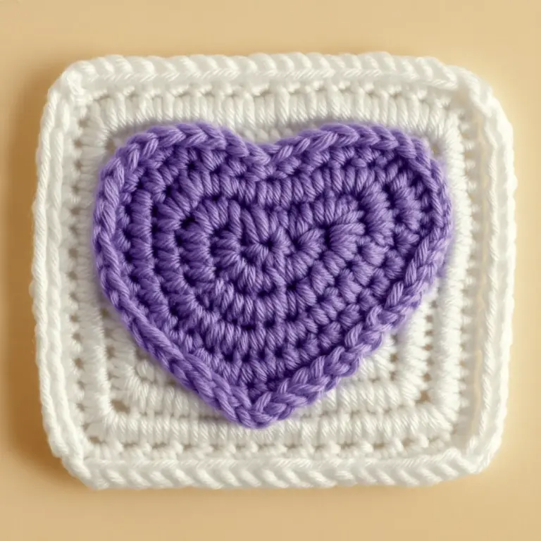 Lovely Crochet Heart Pattern for Quick, Cozy Projects