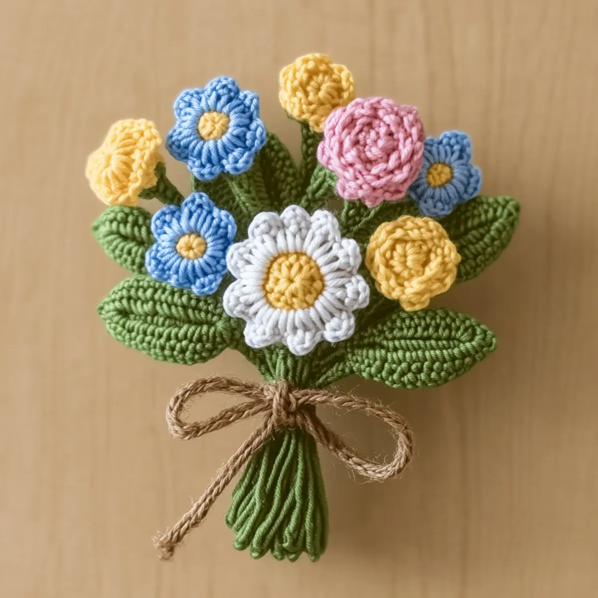 miniature flower bouquet