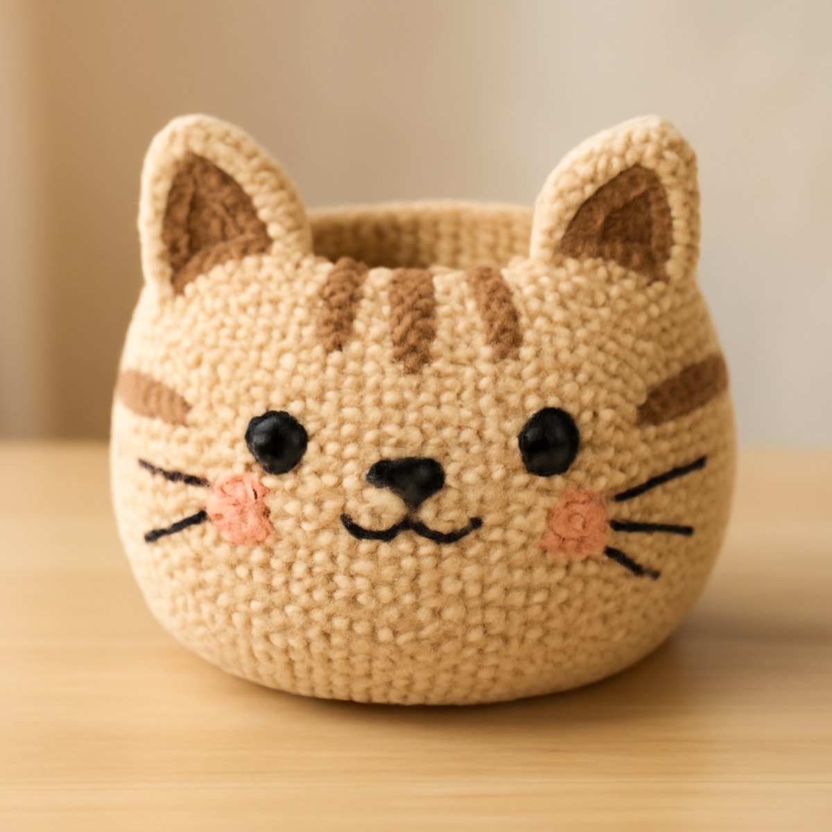 Charming Kitty Basket Crochet: Cozy & Beginner-Friendly Delight