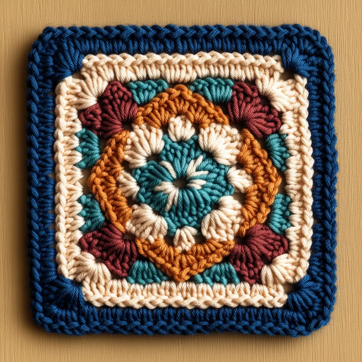 crochet square pattern