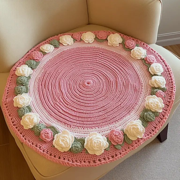 Cozy Crochet Flower Blanket for Colorful Comfort