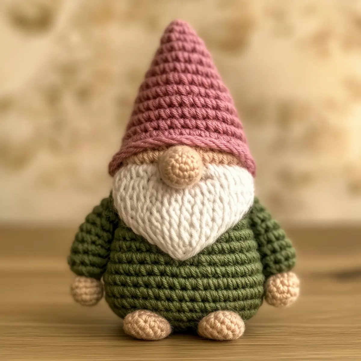 crochet gnome
