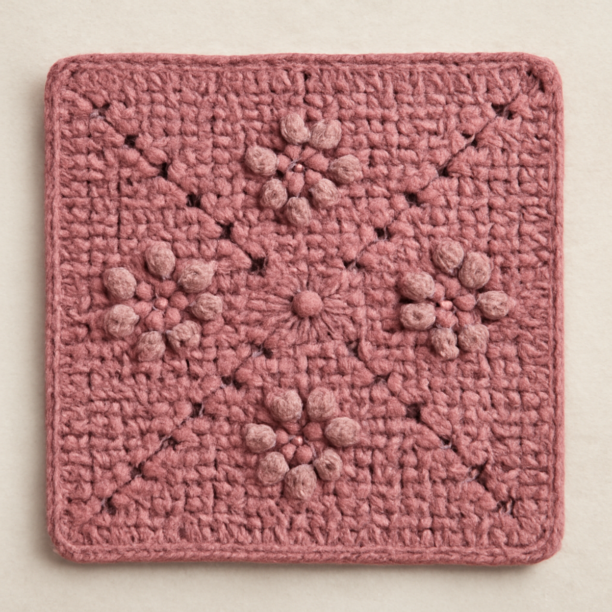 Elegant Crochet Square Pattern for Cozy Projects
